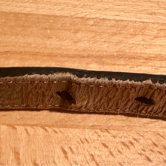 Ariat Women’s Handcrafted Brown Leather Belt Limited Edition Rhinestone Buckle - Picture 15 of 15